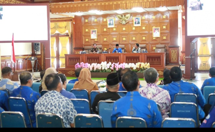 Sekda Siak Minta Pejabat Dengar dan Pahami Sosialisasi BINMATKUM Kejati Riau