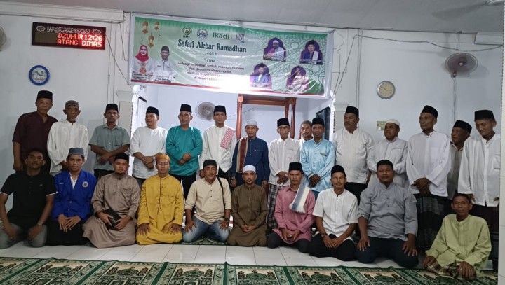 Perdana ! Safari Akbar Ramadhan 1446 H, DMI, PMB, IKADI, IsNJ Disambut Antusias Warga Desa Muntai Barat