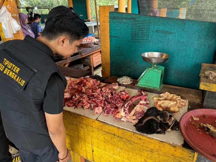 Cek Bapokting Pasar Pasar di Bengkalis, Memastikan Harga Kebutuhan Pokok Tetap Stabil