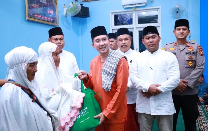 Tingkatkan Silaturahmi, Pemkab Siak Gelar Safari Ramadan di Sungai Mandau