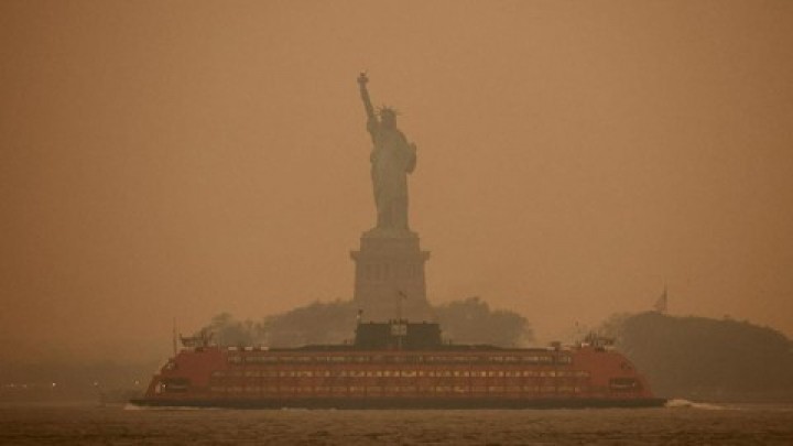 Usai Los Angeles, Kebakaran Hutan Kini Melanda New York. 