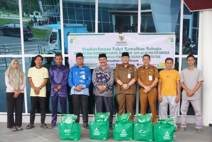 Pemkab Siak dan Baznas Salurkan 1.861 Paket Ramadan Bahagia, Bantu Warga Hadapi Inflasi