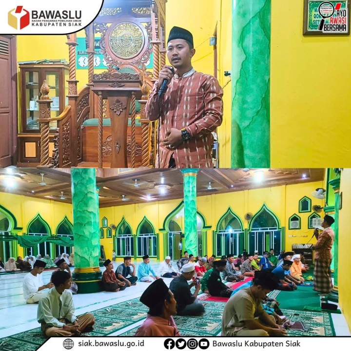 Bawaslu Siak Bertausiyah: Syi'ar Pengawasan untuk Pemilu Bersih di Kampung Jayapura