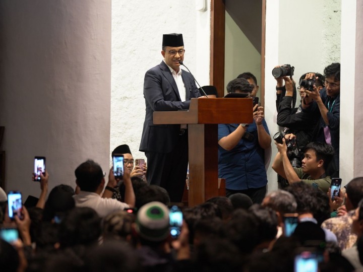 Anies Baswedan isi Ceramah di ITB. 