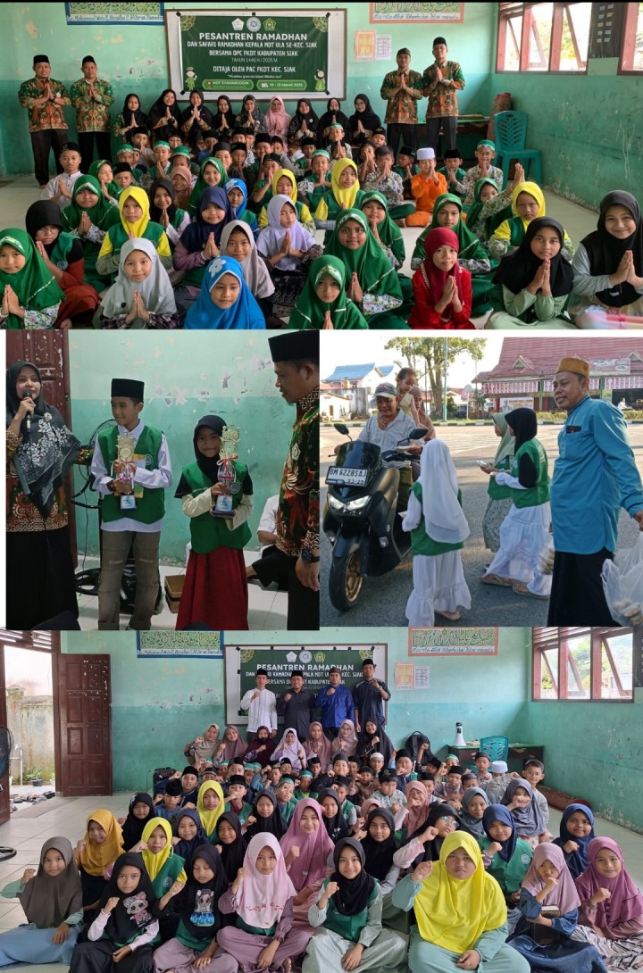 MDTA Syahabuddin Mencatat Sejarah Baru, Perdana melaksanakan Pesantren Ramadhan Membangun Generasi Islami di Bulan Suci