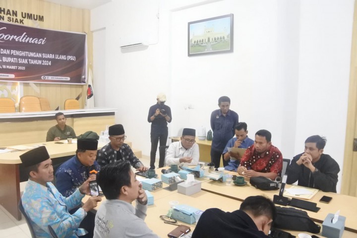 PSU Kabupaten Siak, 1.011 Suara Terdaftar, Berikut Rinciannya