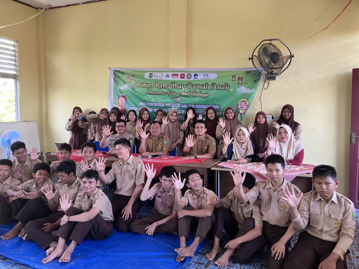 Diskominfo, DPPPA dan Fanbeng Laksanakan Gerakan Ramadhan Ramah Anak Di Satuan Pendidikan