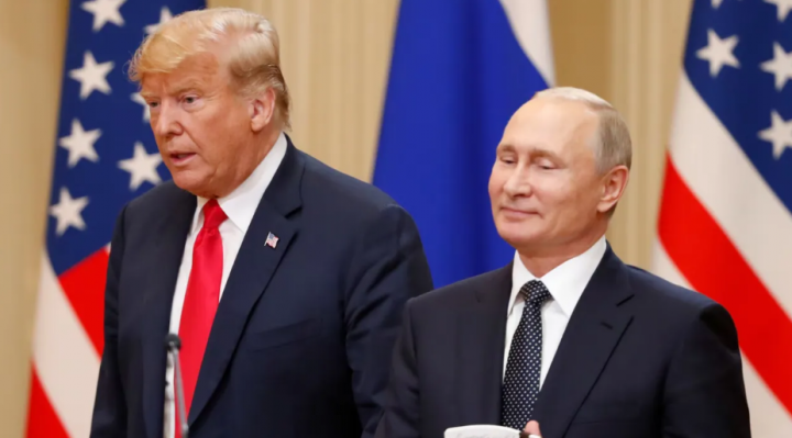 Presiden AS Donald Trump dan kontra Rusia Vladimir Putin /Reuters