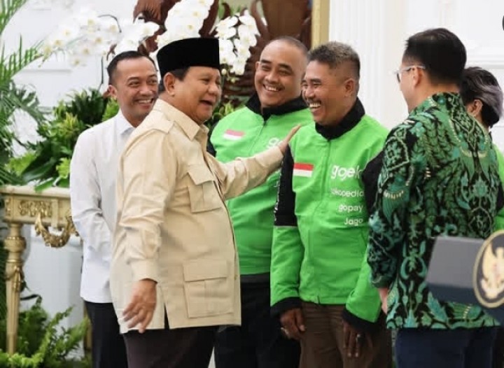 Prabowo Janjikan Rp1 Juta, Driver Ojol Kecewa: Cuma Dapat BHR Rp50 Ribu. 