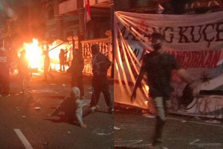 Demo Tolak UU TNI di Malang, LBH: 6 Pedemo Ditangkap dan 10 Orang Hilang.