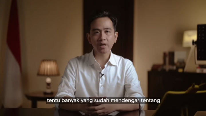Bikin Video Monolog di YouTube, Wapres Gibran Dinilai Cari Perhatian Publik.