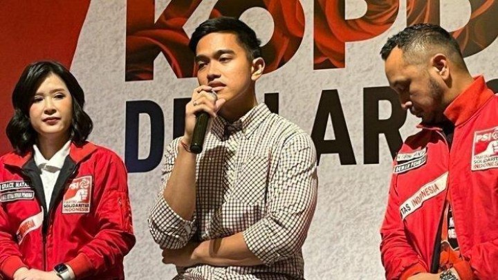 Ketua umum PSI Kaesang Pangarep. Sumber: Tribunnews.com