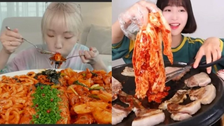 Keren, Punya Lambung Tak Biasa, Dua Bintang Mukbang Korsel Ini Bisa Makan Banyak Tanpa Gendut