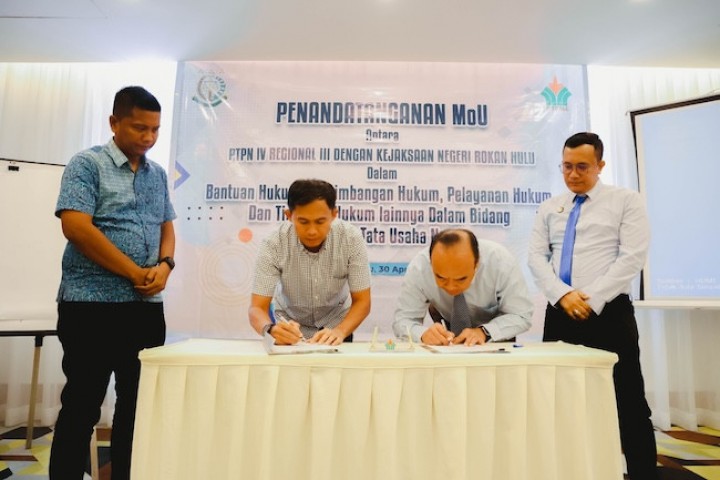 Sinergi PTPN IV Regional III-Kejari Rokan Hulu Dukung Operasional Berkelanjutan Taat Aturan