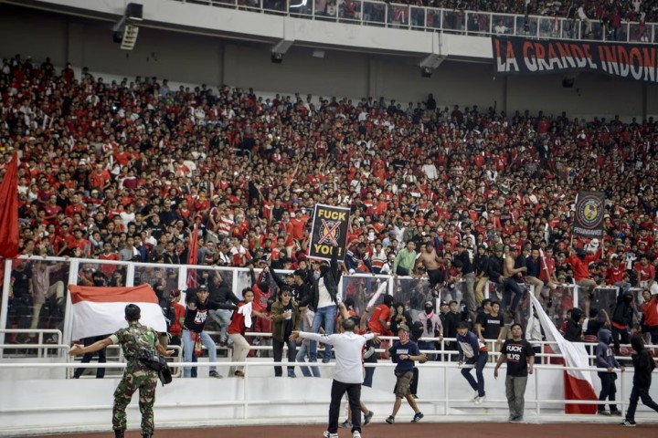 Suporter Timnas Indonesia