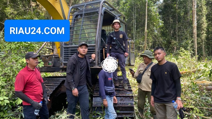 Tim Satreskrim Polres Bengkalis Ungkap Pelaku Perambahan dan Jual Beli Hutan