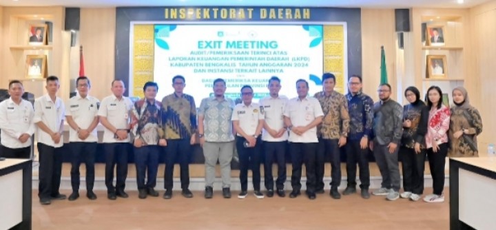 Exit Meeting Pemeriksaan Atas LKPD Tim BPK RI, Sekda Ersan Tegaskan Ini Kepada PD Terkait