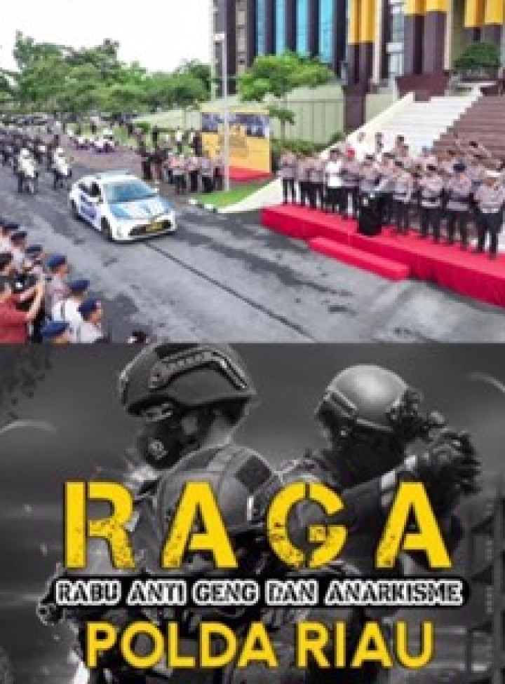 Tim RAGA Diresmikan, Polda Riau Tunjukkan Komitmen Perangi Aksi Premanisme dan Anarkisme