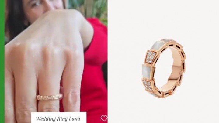 Disebut Mirip Cincin Queen of Tears, Segini Harga Cincin Nikah Luna Maya