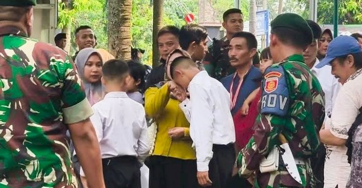 39 Siswa Purwakarta Kembali Pulang usai Jalani Dua Pekan di Barak Militer