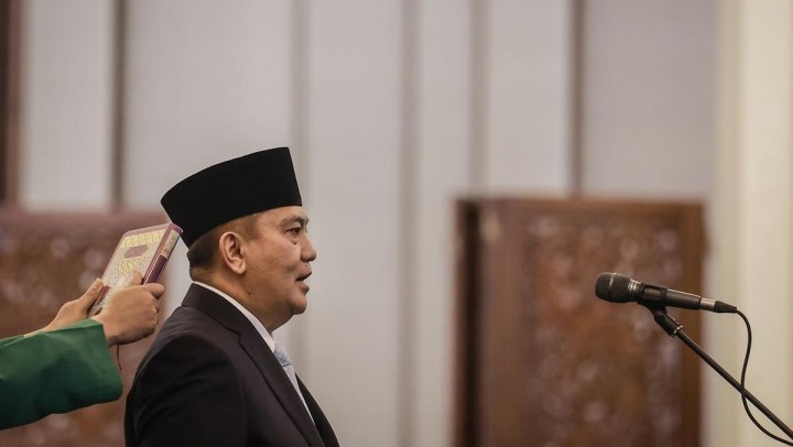 Mantan Polda Riau Irjen Iqbal Resmi Dilantik Jadi Sekjen DPD RI