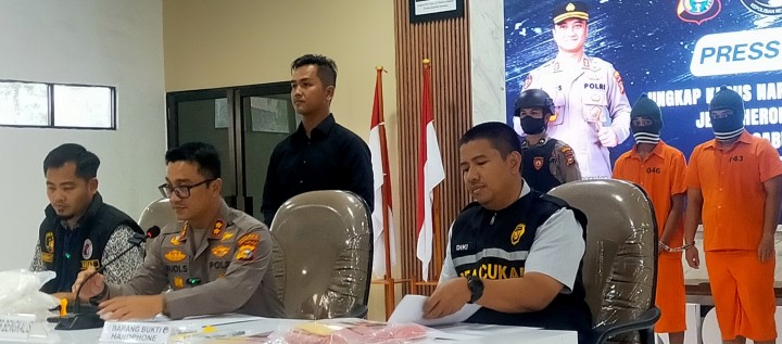 Perdana, Satnarkoba Bengkalis Tangkap MHM Warga Kelapapati Bawa 2.193,54 Gram Heroin