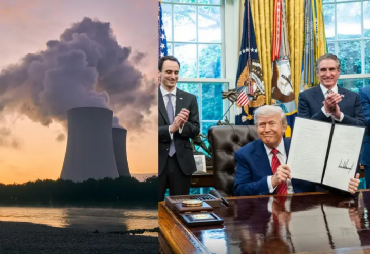 Donald Trump Menandatangani Perintah Eksekutif untuk Tingkatkan Tenaga Nuklir AS Sebesar 300 Persen