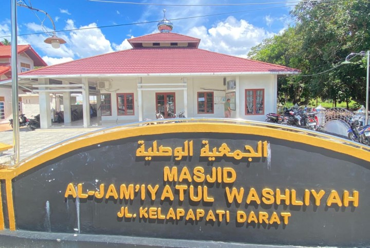 Masjid Jamiatul Wasliyah Kelapapati Bengkalis Siap Sambut Hari Raya Idul Adha 1446 H