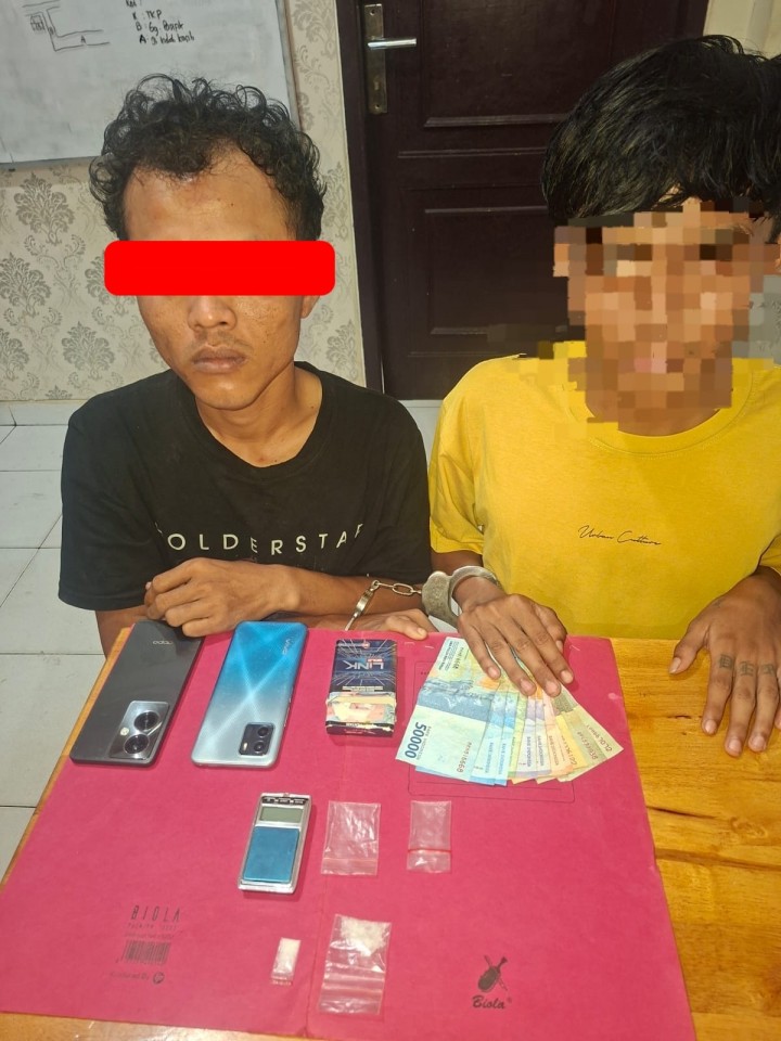 Jaringan Narkoba di Perawang Terbongkar: Satresnarkoba Polres Siak Tangkap Bandar dan Kurir Anak