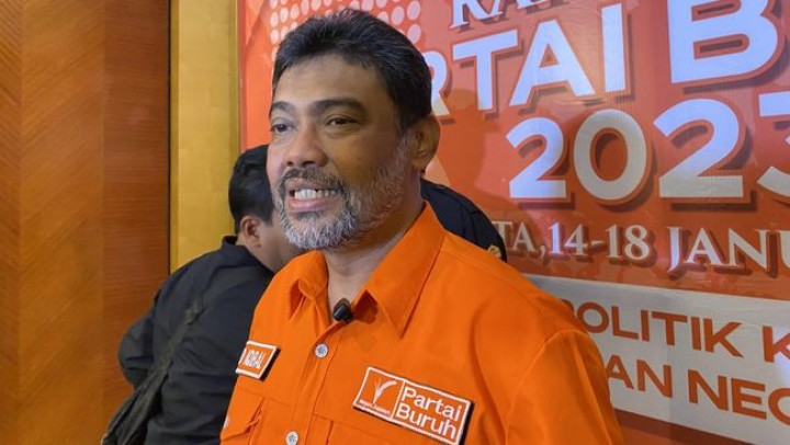 Presiden partai Buruh sekaligus Konfederasi Serikat Pekerja Indonesia (KSPI), Said Iqbal. Sumber: detik.com