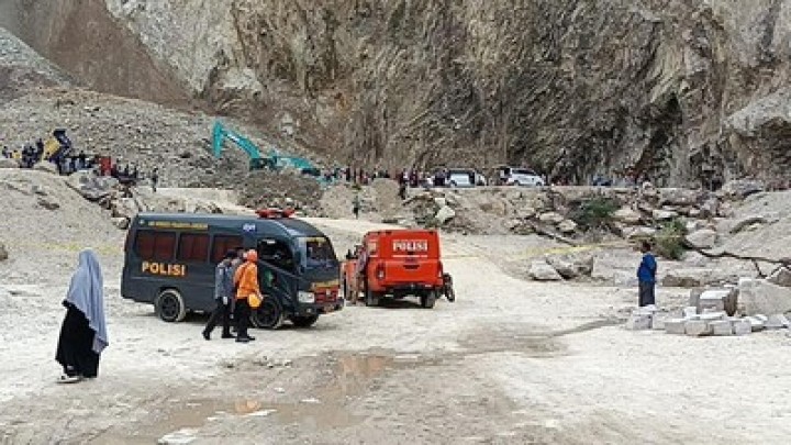 2 Tersangka Longsor Galian C Gunung Kuda Dijerat Pasal Berlapis