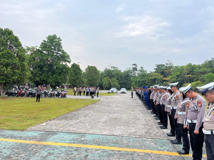 Jelang Pelantikan Bupati Siak, 417 Personel Gabungan Dikerahkan: Wakapolres Tegaskan Sinergi dan Kedisiplinan