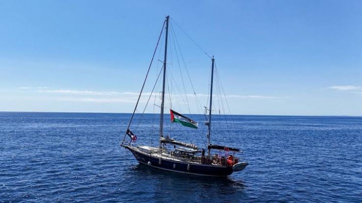 Ditumpangi Puluhan Aktivis Pro Palestina, Kapal Madleen Pembawa Bantuan ke Gaza Dibajak Israel