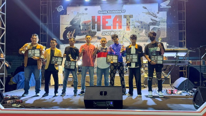 Honda Exclusive At HEAT Ramaikan Tembilahan dengan Hiburan dan Promo Spesial