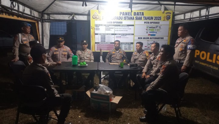 Pasca Unjuk Rasa di PT. SSL, Polres Siak Gelar Patroli Gabungan di Kampung Tumang: Wujud Nyata Negara Hadir
