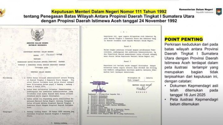 Kemendagri Baru Tahu Ada kesepakatan 1992 soal 4 Pulau Aceh, Andi Sinulingga: Kenapa Baru Tahu Sekarang? 