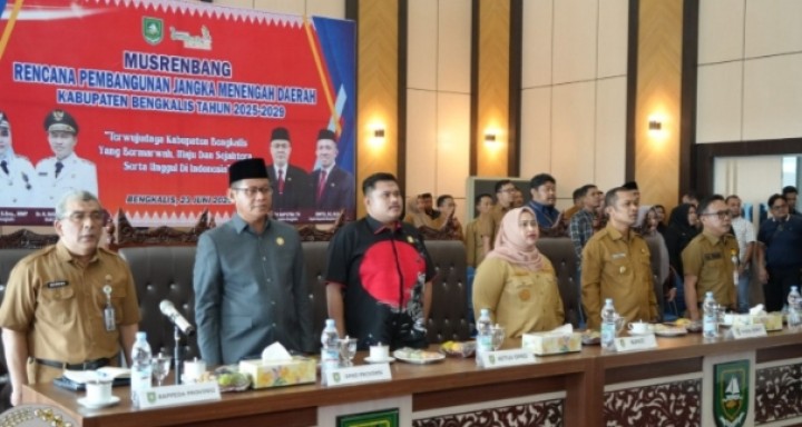 Pimpinan dan Anggota DPRD Bengkalis Hadir Musrenbang Penyusunan RPJMD 2025-2029