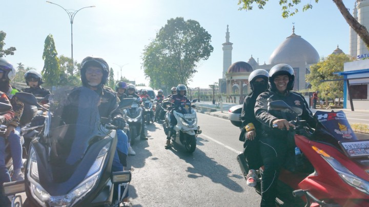 Exploride Touring, Eksplorasi Wisata Alam Riau Bersama Komunitas Honda