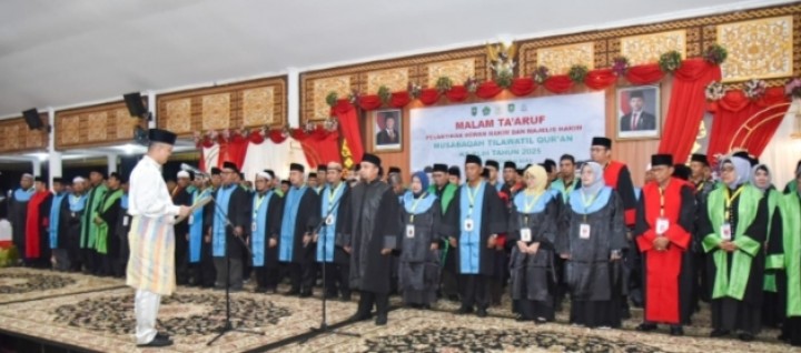 Pj Sekda Prov Riau Lantik 120 Dewan Juri MTQ ke 43 di Kabupaten Bengkalis