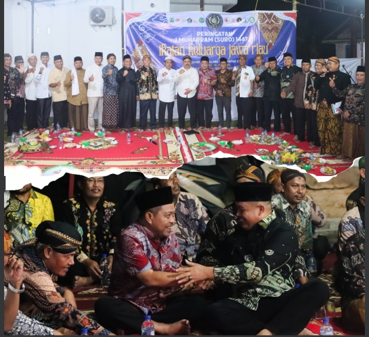 Meriah dan Penuh Makna, Sekwan dan Anggota DPRD Siak Hadiri Peringatan Tahun Baru Islam Bersama IKJR Tualang