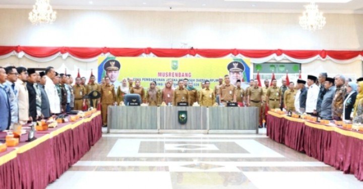 Pemkab Bengkalis Ikut Musrenbang RPJMD Provinsi Riau 2025 2029