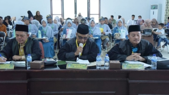 Enam Regu Final Berzanji Pada MTQ ke 43 di Bengkalis Adu Talenta