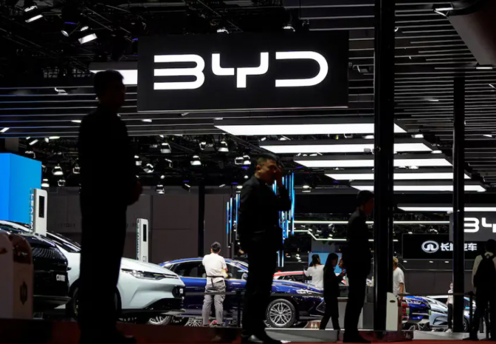 Produsen Mobil China Mencetak Rekor Pangsa Pasar Mobil Hibrida di Eropa