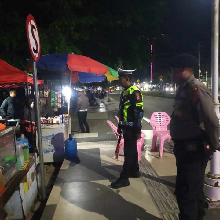 Tertibkan Malam, Cegah Kejahatan: Polsek Tualang Gencarkan Patroli KRYD di Titik Rawan