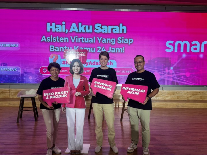 Smartfren Luncurkan “Sarah”, Asisten Virtual AI untuk Tingkatkan Layanan Pelanggan 24/7