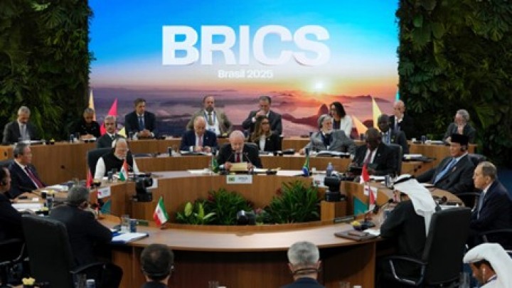 Indonesia Tegaskan BRICS Bukan Melawan Amerika Serikat. (X/Foto)