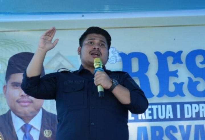 M Arsya Fadillah Wakil Ketua I DPRD Bengkalis Gelar Reses