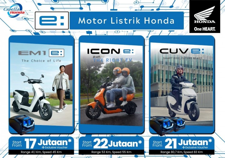 Capella Honda Tawarkan Program Menarik untuk Motor Listrik di Riau Harga Terjangkau, Teknologi Ramah Lingkungan
