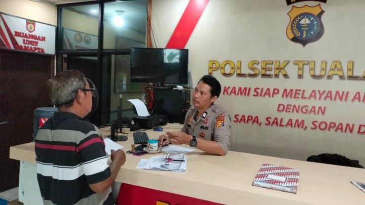 SPKT Polsek Tualang Maksimalkan Pelayanan Publik Bebas Biaya, Humanis dan Profesional