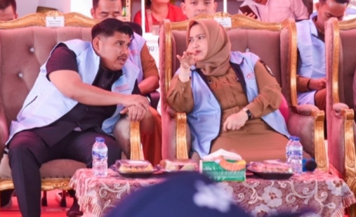 Peluncuran 80.000 Kopdes KKMP Merah Putih Dihadiri Wakil Ketua I DPRD Bengkalis